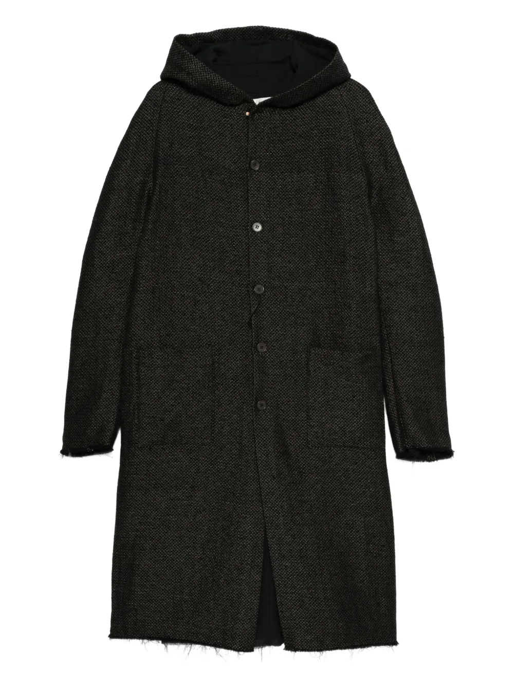 K'ANG abrigo con capucha | negro | Image 1