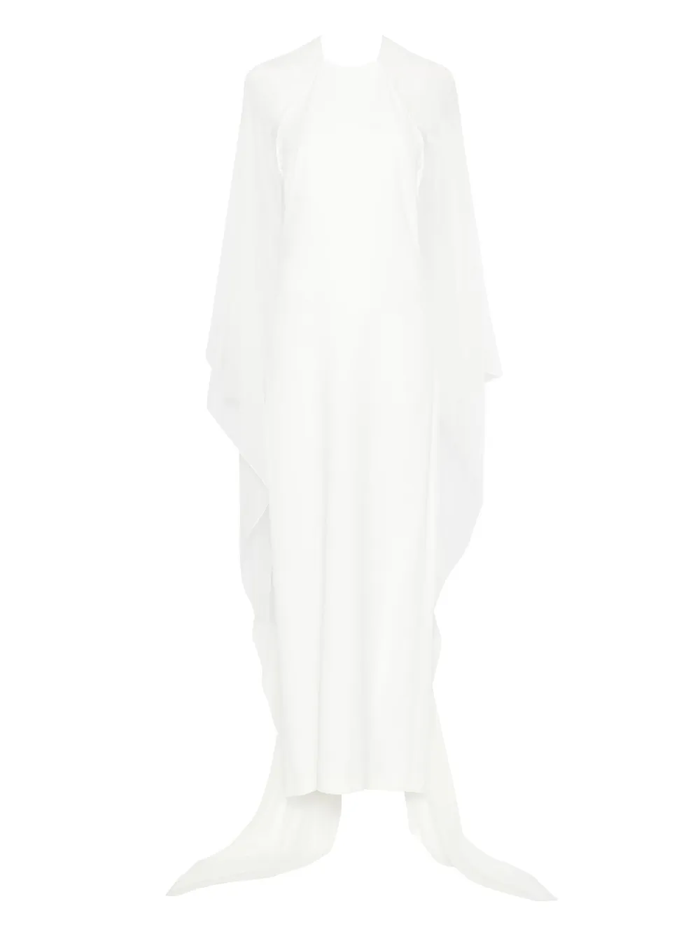 Alberta Ferretti semi-sheer maxi dress | White | Image 1