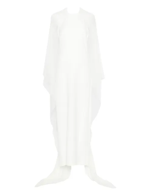 Alberta Ferretti semi-sheer maxi dress