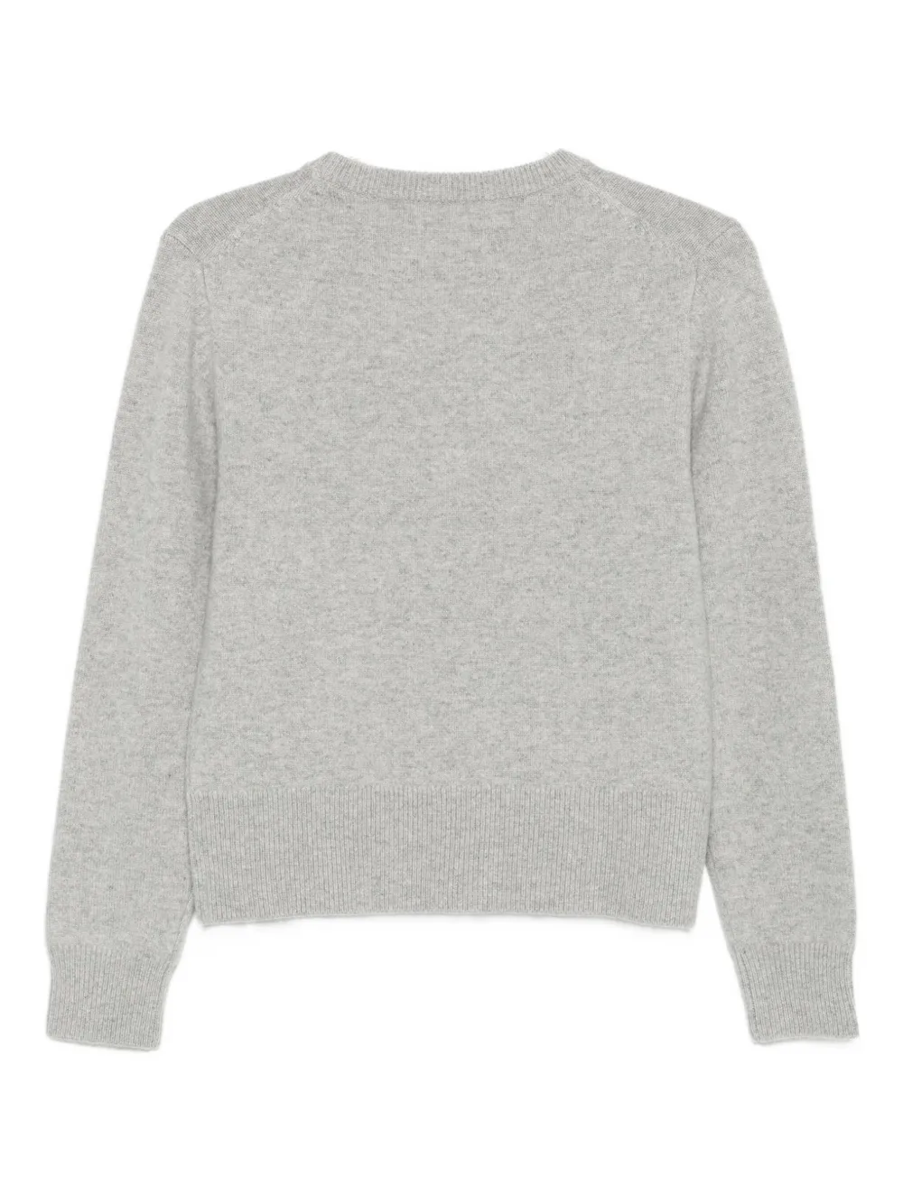 Extreme Cashmere Crew-neck Fine-knit Jumper In Gray
