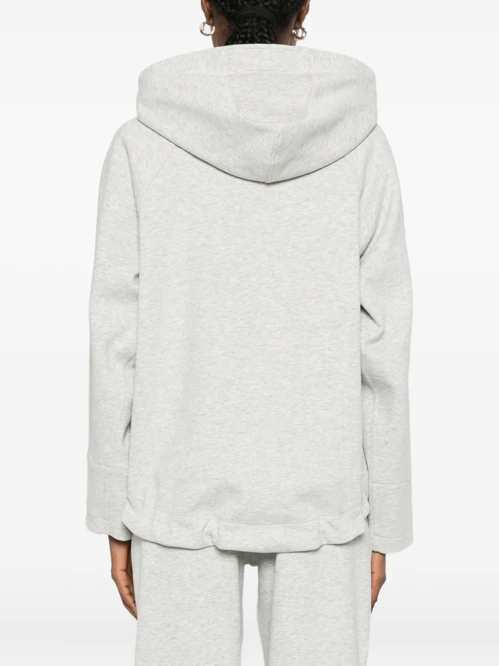Co Half-zip Hoodie In Gray