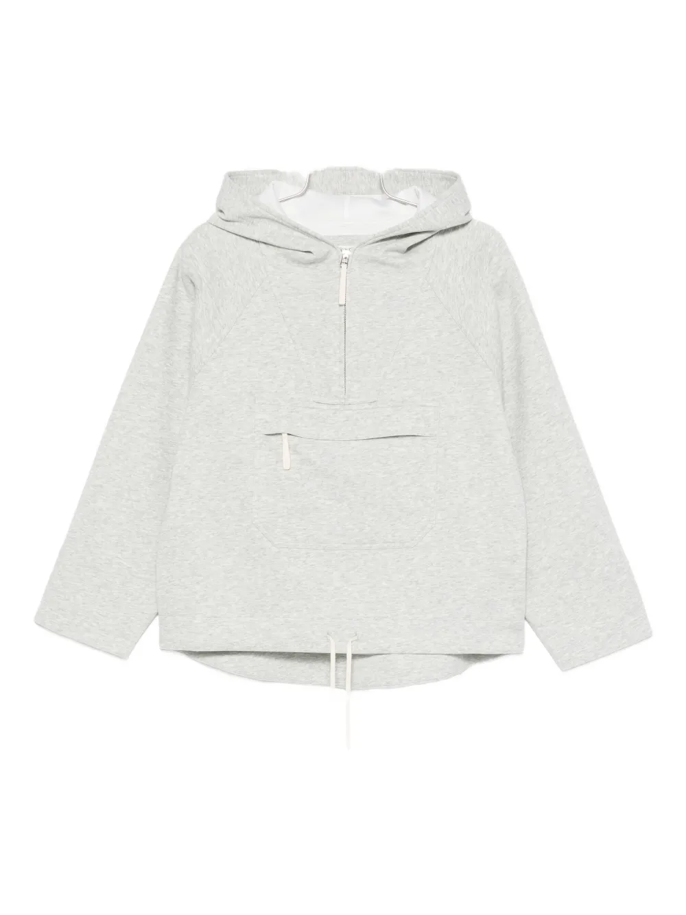 Co Half-zip Hoodie In Gray