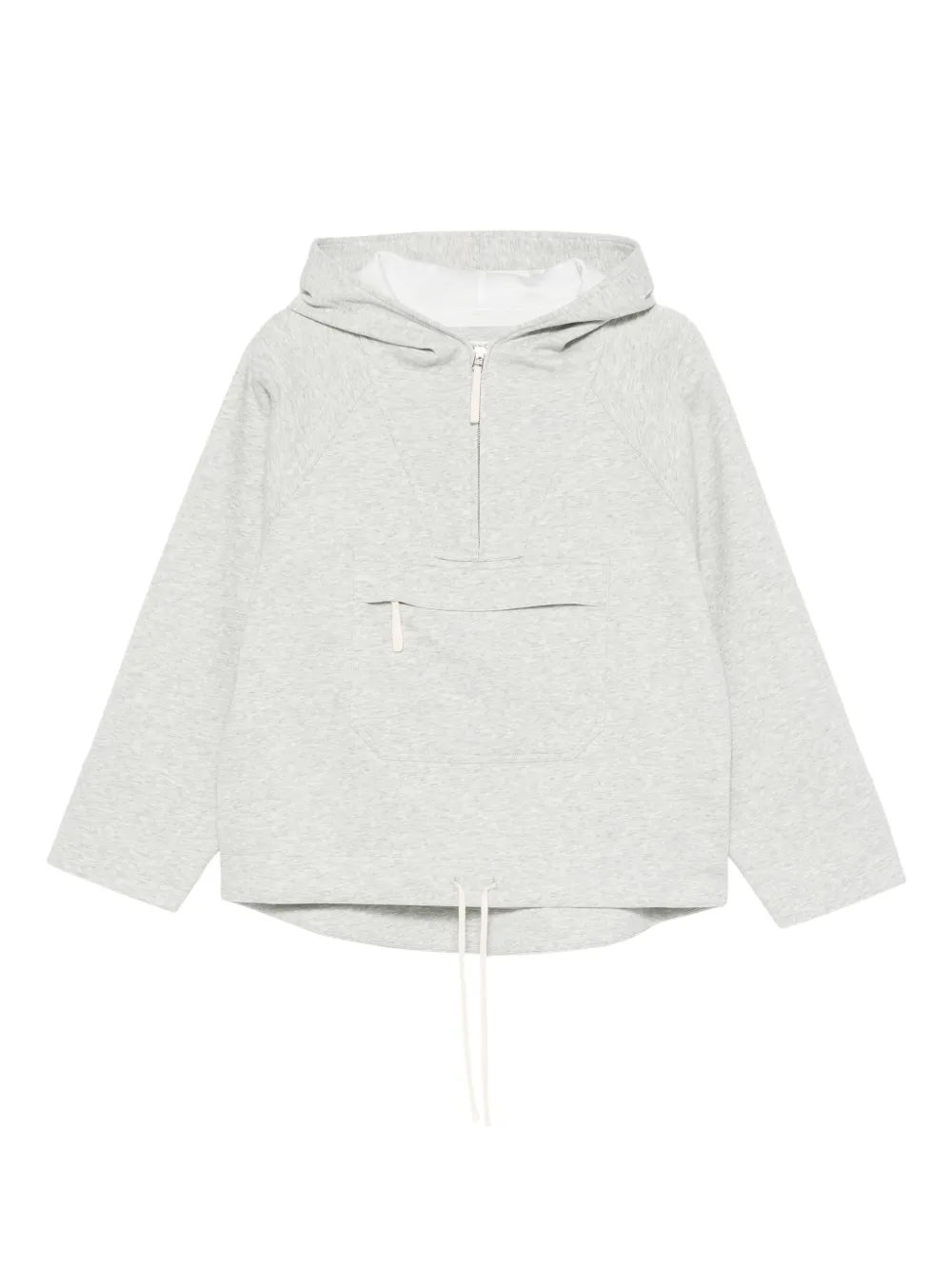 Co half-zip hoodie | Grey | Image 1