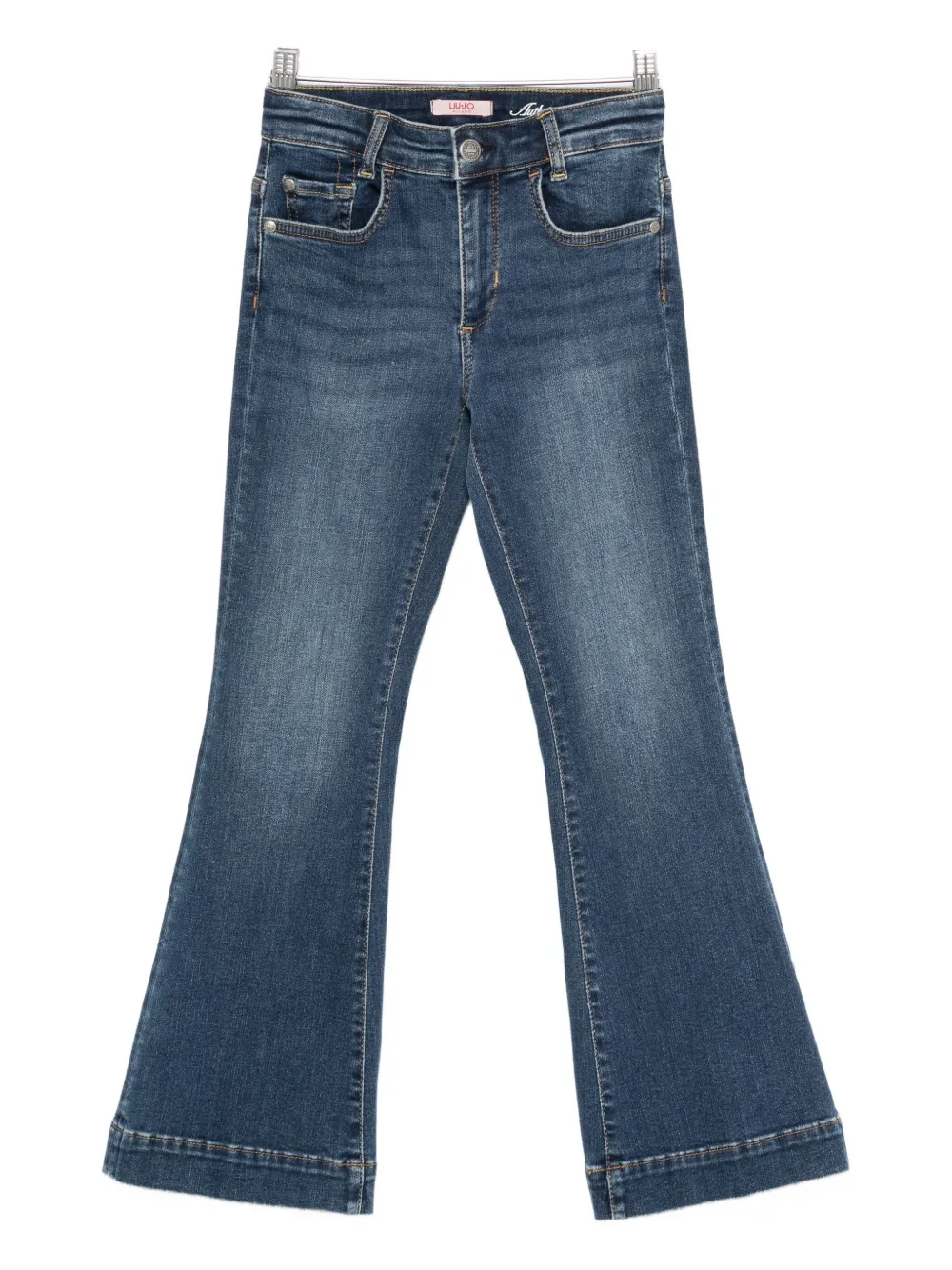 Liu Jo Kids cotton jeans - Blu