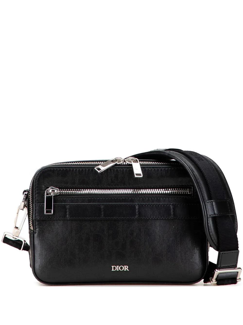 Christian Dior Pre-Owned 2021 パーフォレーテッド オブリーク カーフスキン ギャラクシー サファリ Christian Dior Pre-Owned 2021 パーフォレーテッド オブリーク カーフスキン ギャラクシー サファリ