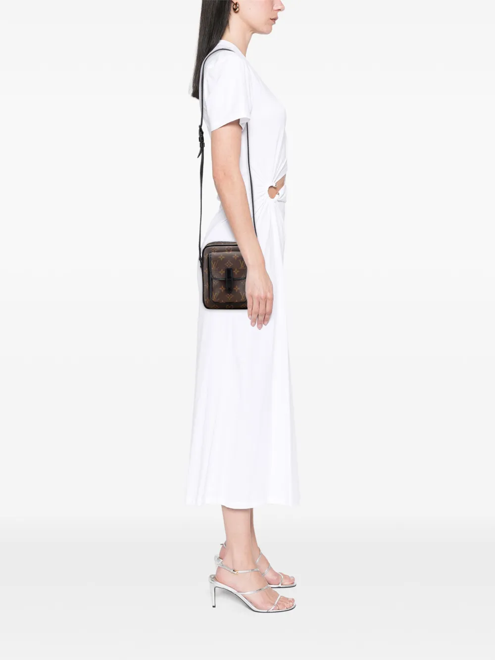 Louis Vuitton Pre-Owned 2021-2023 Macassar Christopher Umhängetasche | Pre-owned & Archive | Image 2