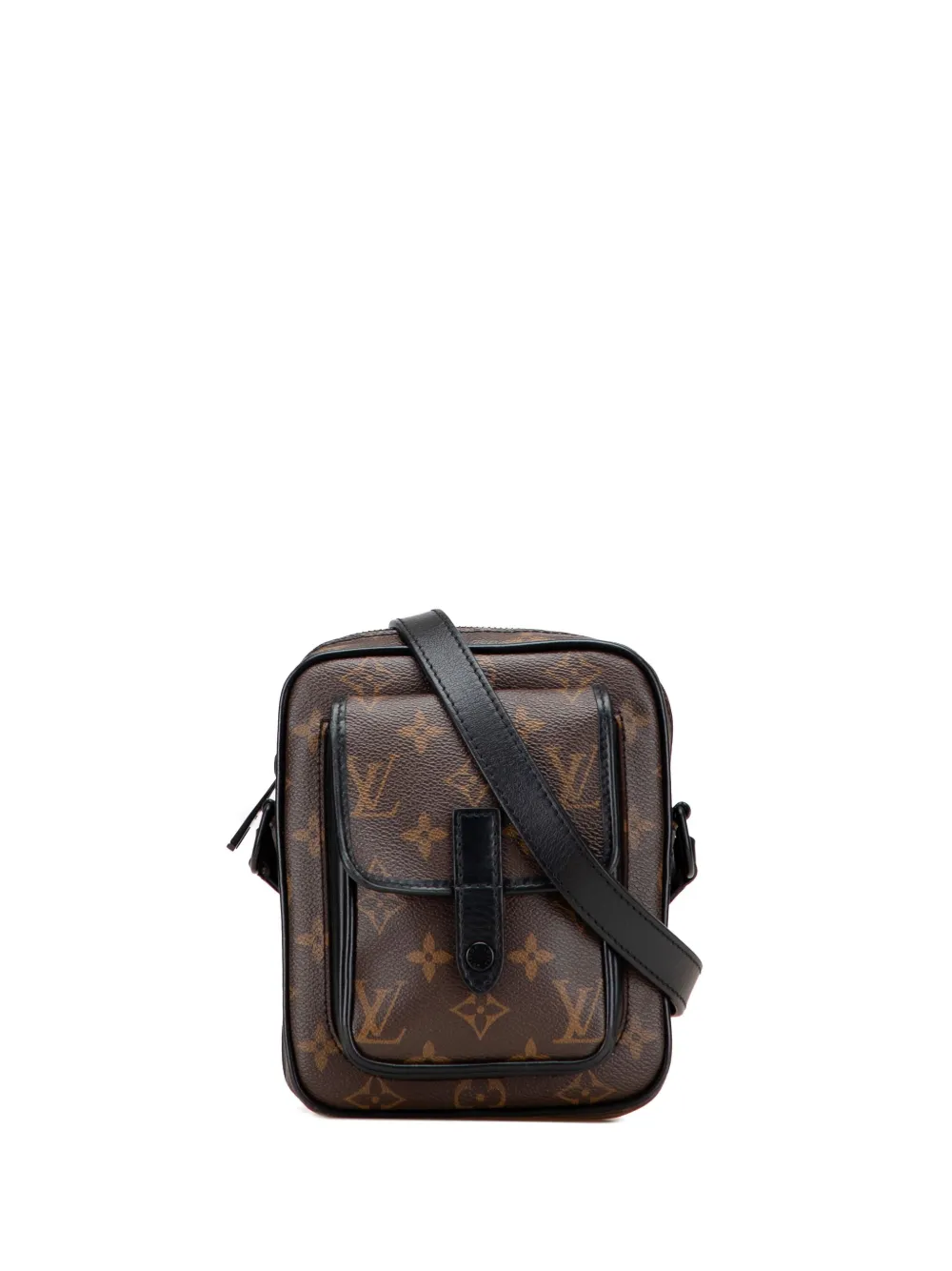 Louis Vuitton Pre-Owned 2021-2025 Monogram Macassar Christopher Louis Vuitton Pre-Owned 2021-2025 Monogram Macassar Christopher