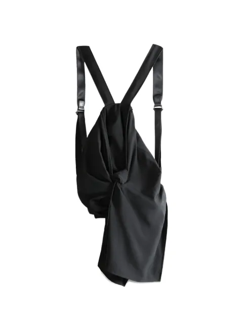 Yohji Yamamoto mochila con detalle de nudo