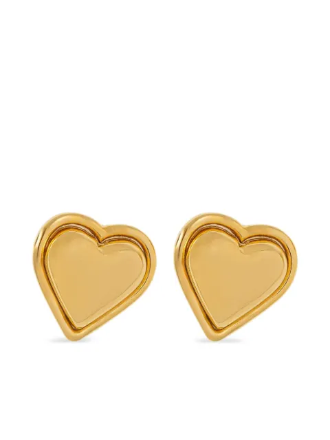 LUISA SPAGNOLI Novero heart clip-on earrings