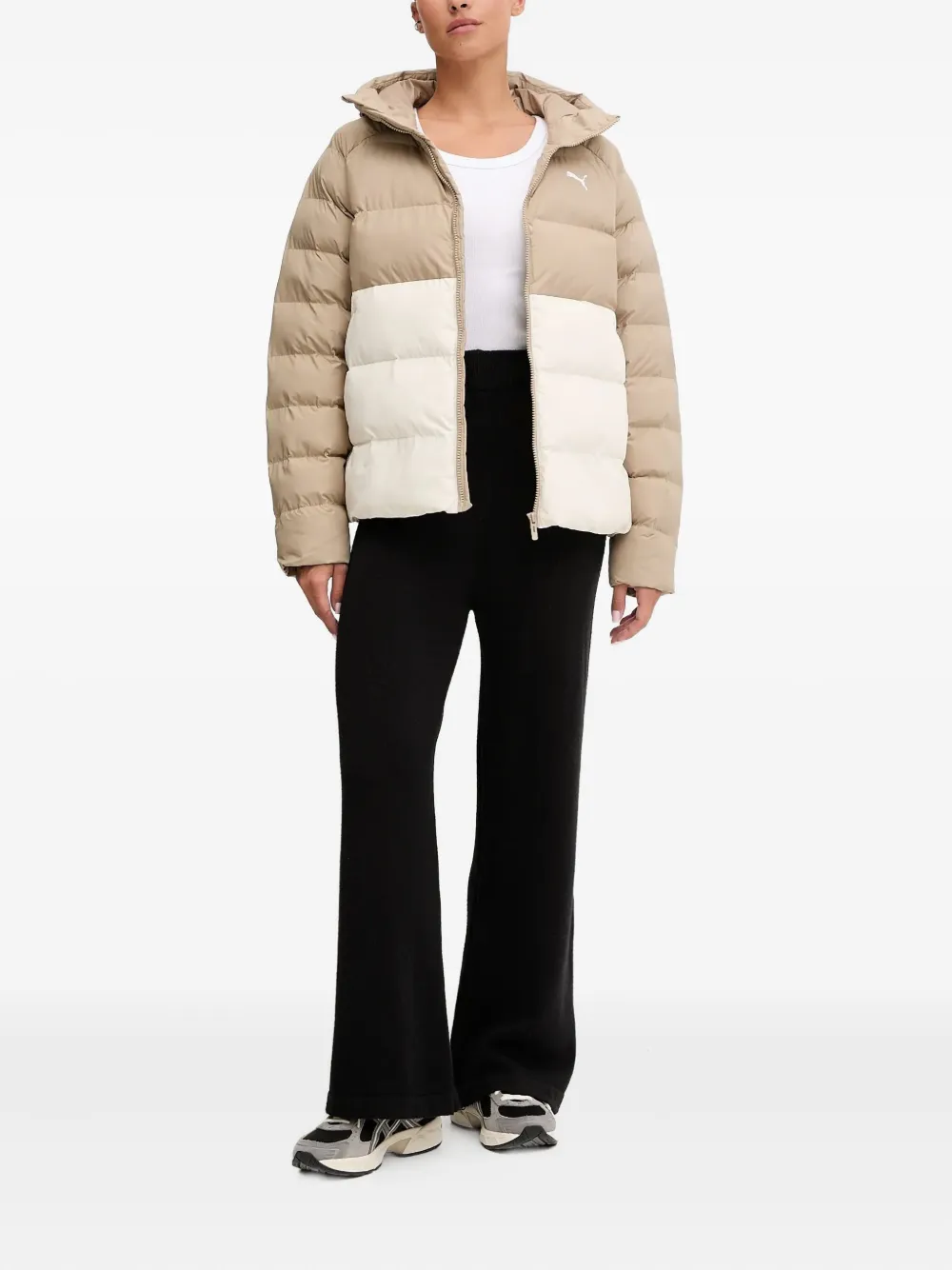PUMA chaqueta con capucha y diseño colour block | Chamarras capitonadas | Image 2