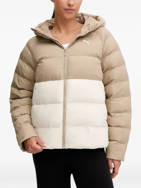 puma color block jacket