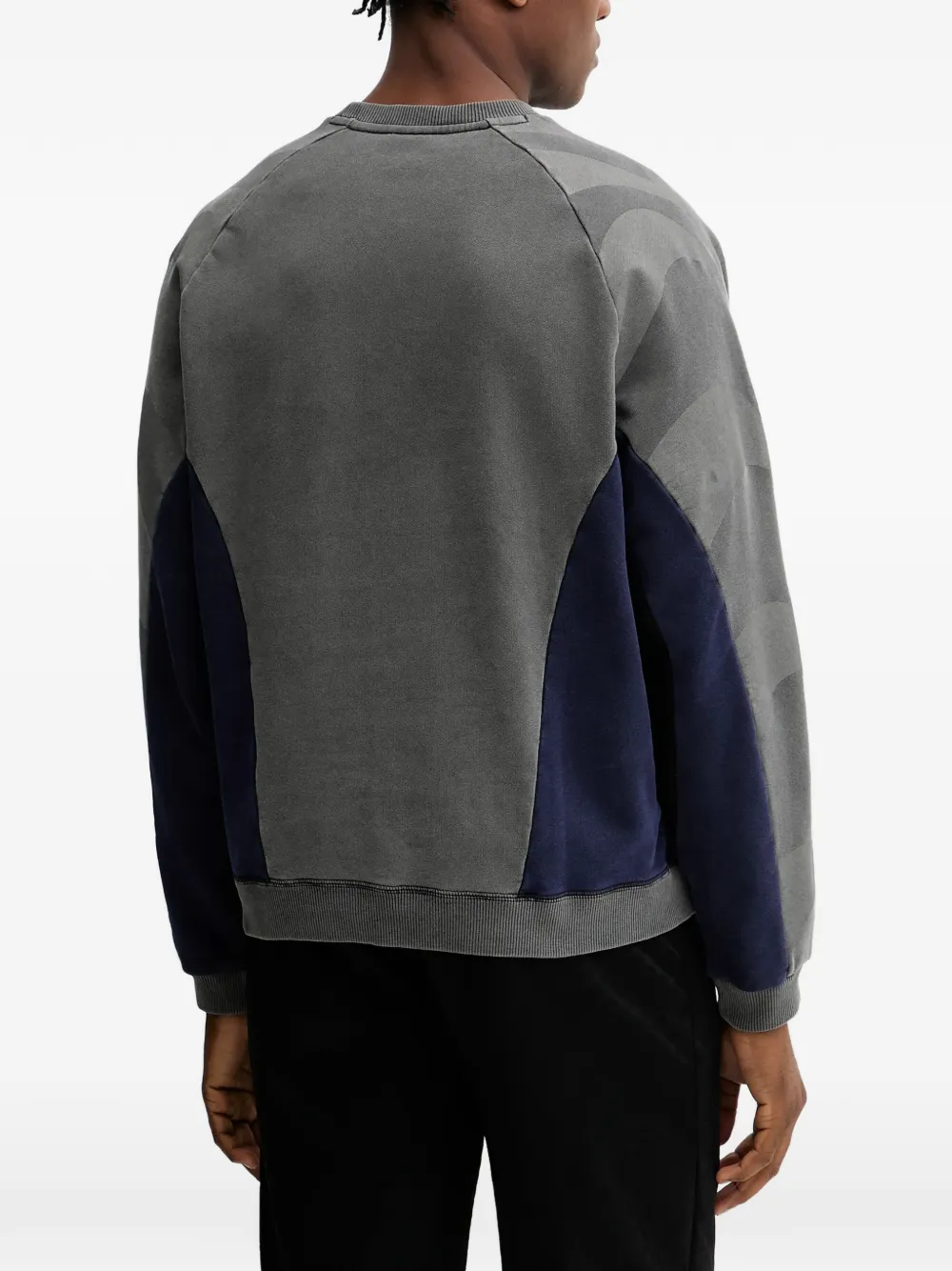 PUMA x Kidsuper sweater met geborduurd logo en colourblocking Grijs