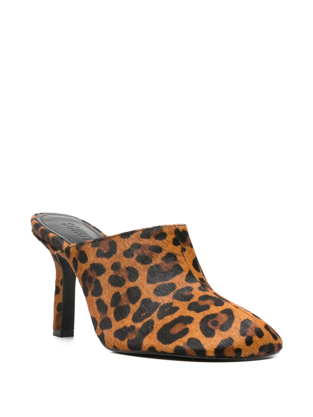 Schutz animal-print heeled mules Bruin