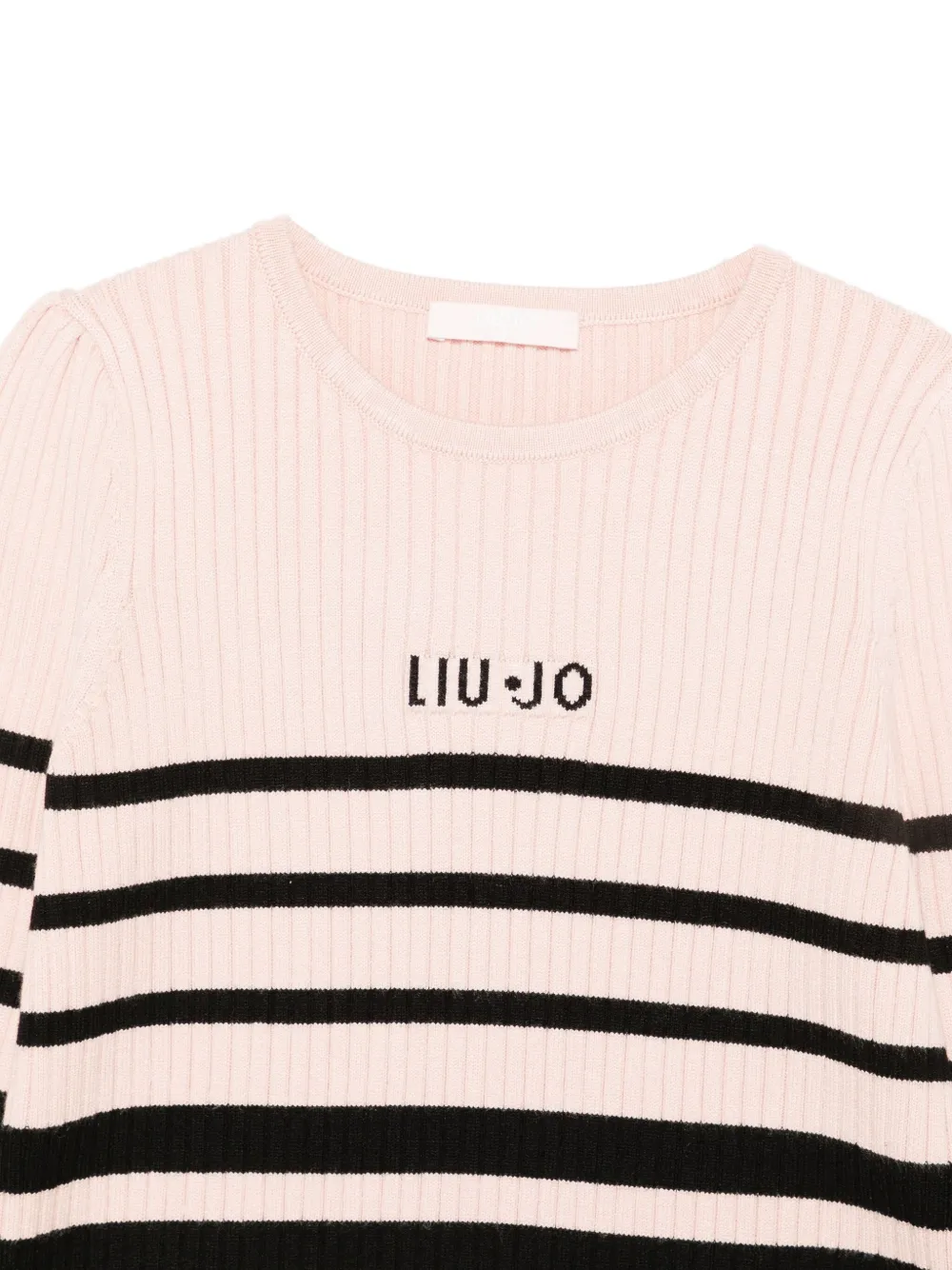 Liu Jo Kids Gestreepte trui Roze