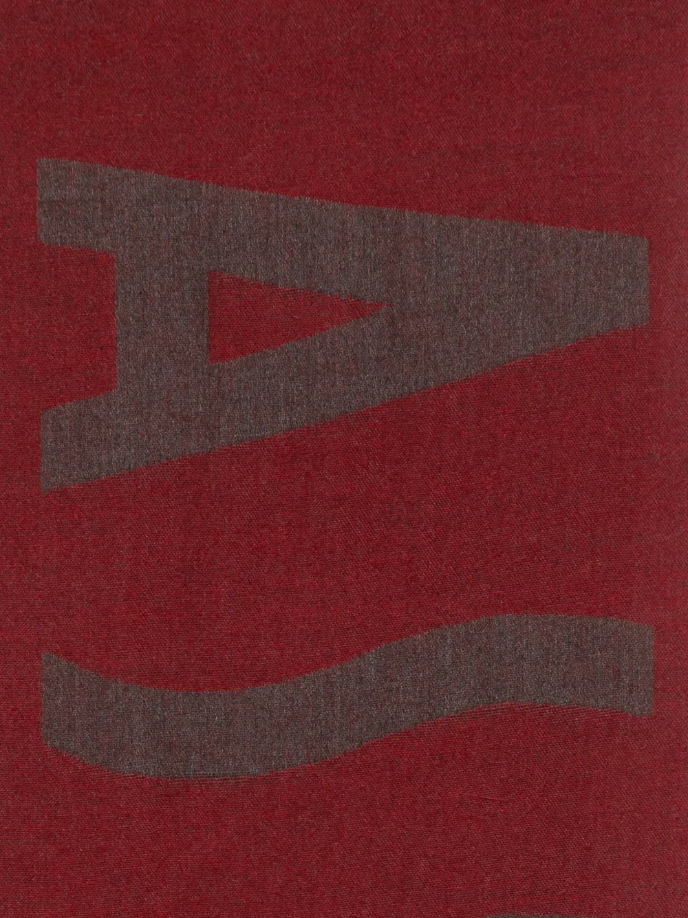 Alviero Martini 1° Classe Fringed Logo-jacquard Scarf In Multi