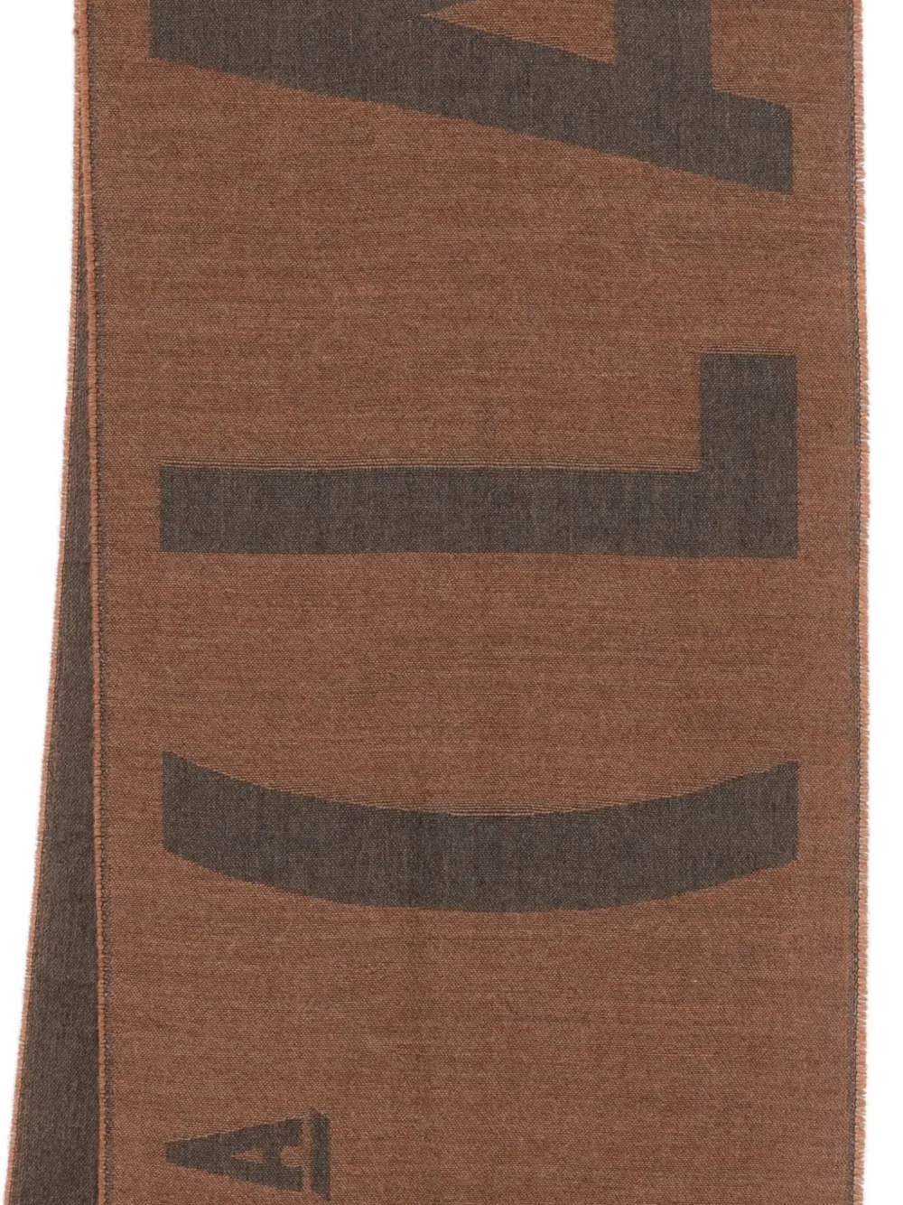 Alviero Martini 1° Classe Fringed-trim Scarf In Brown