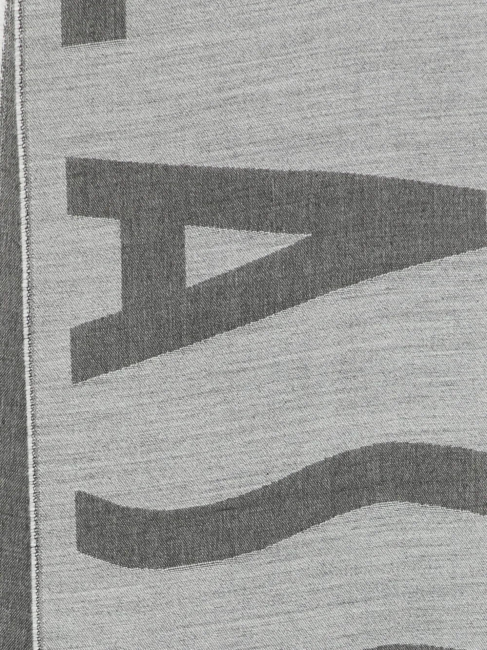 Alviero Martini 1° Classe Fringed-edge Scarf In Gray