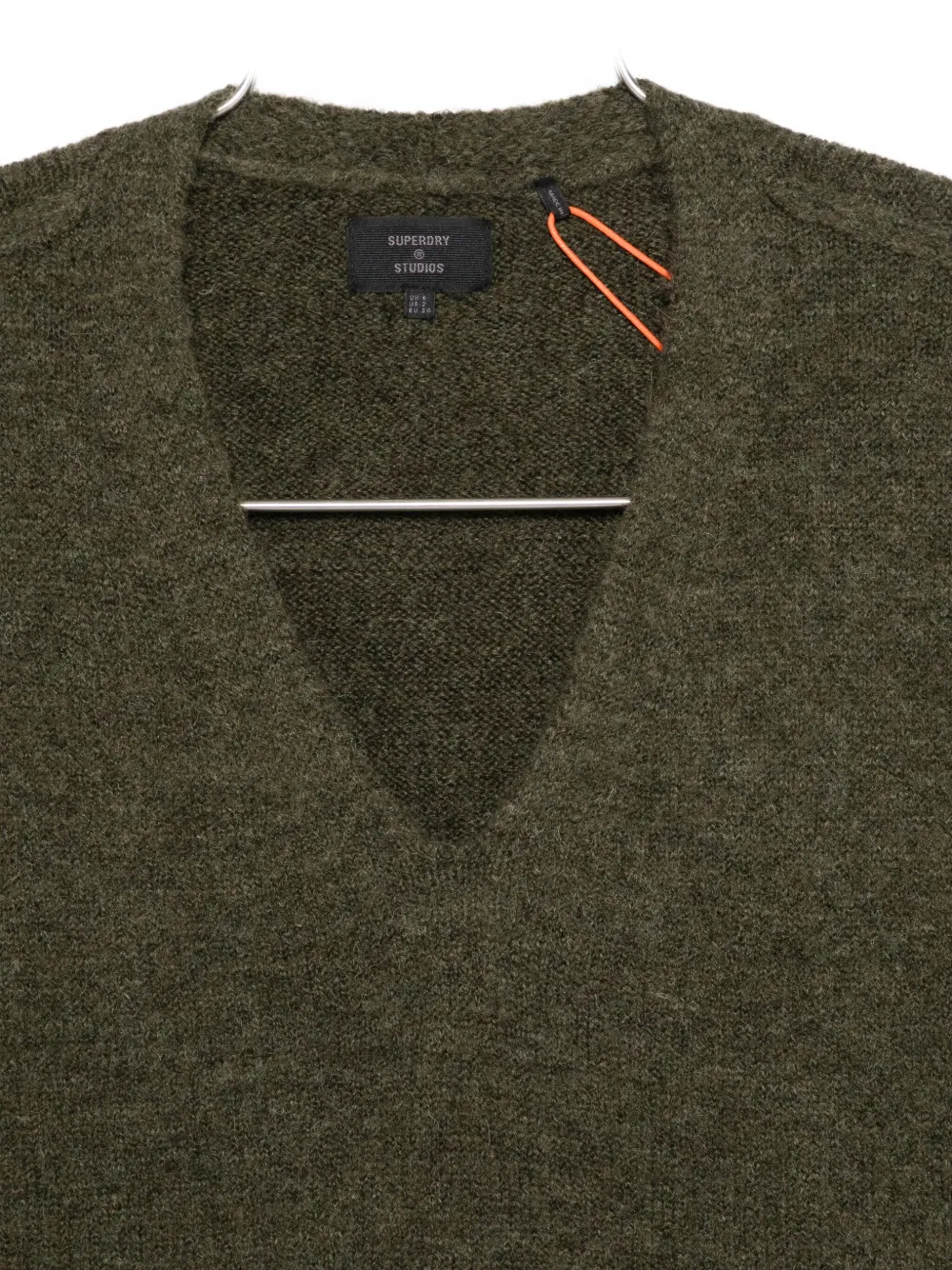 Superdry V-neck Dress In Green
