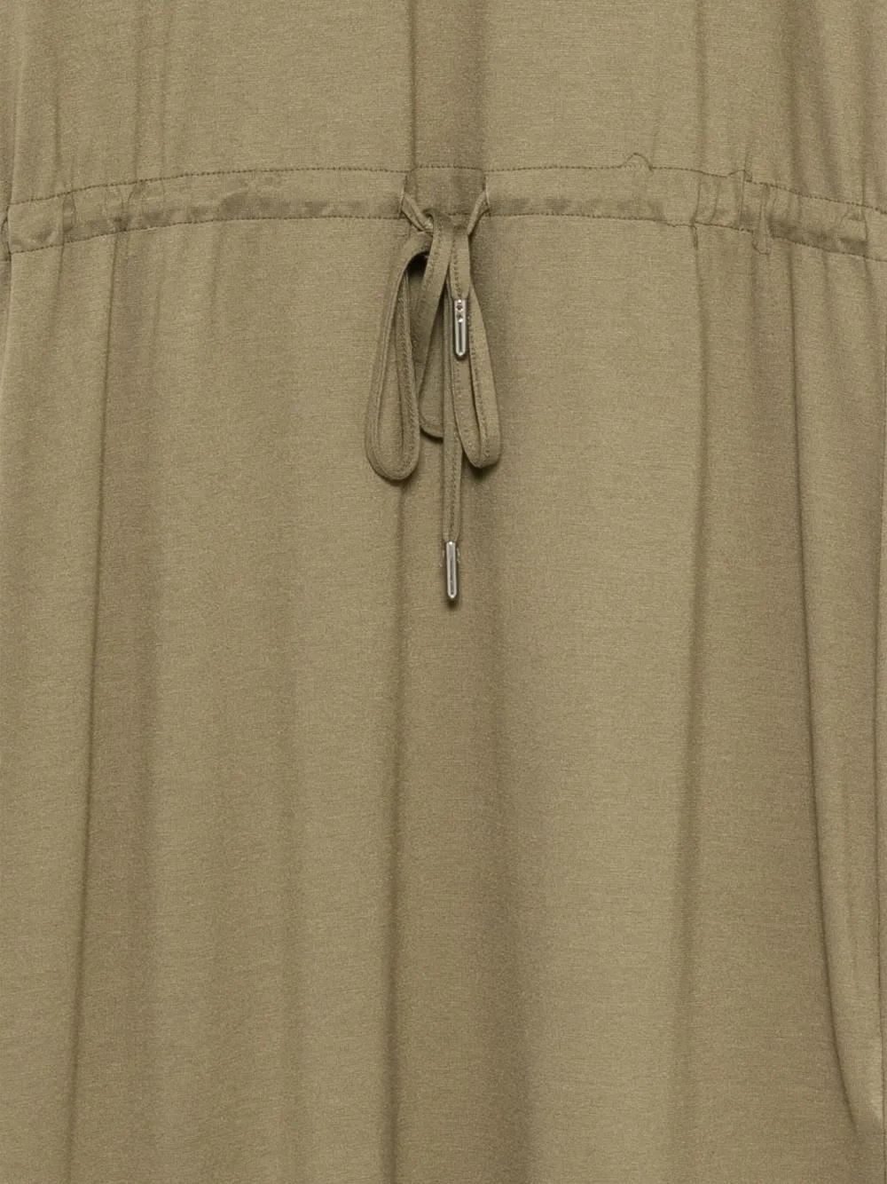 Superdry Drawstring-waist Dress In Neutral