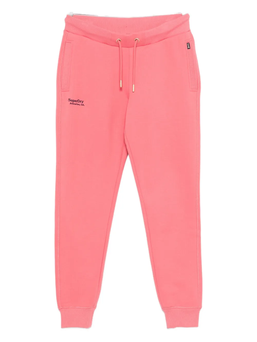 Superdry Drawstring-fastening Track Pants In Pink