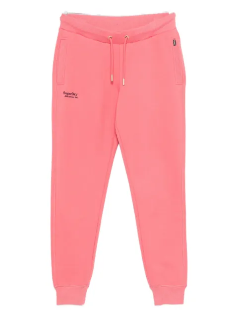 Superdry drawstring-fastening track pants 