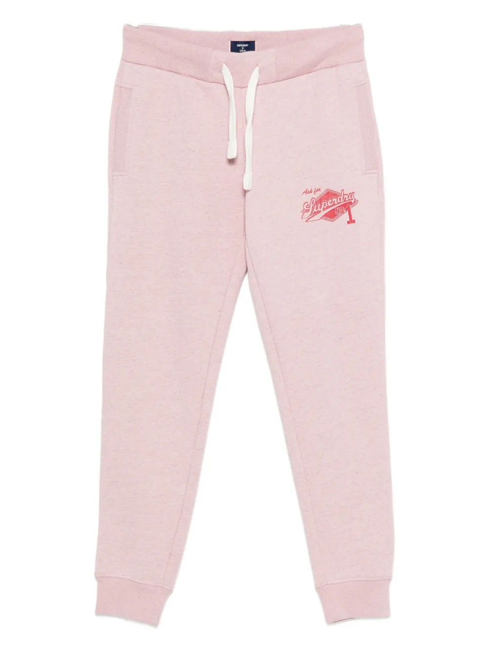 Superdry pantalones con cordones en la pretina | rosado | Image 1