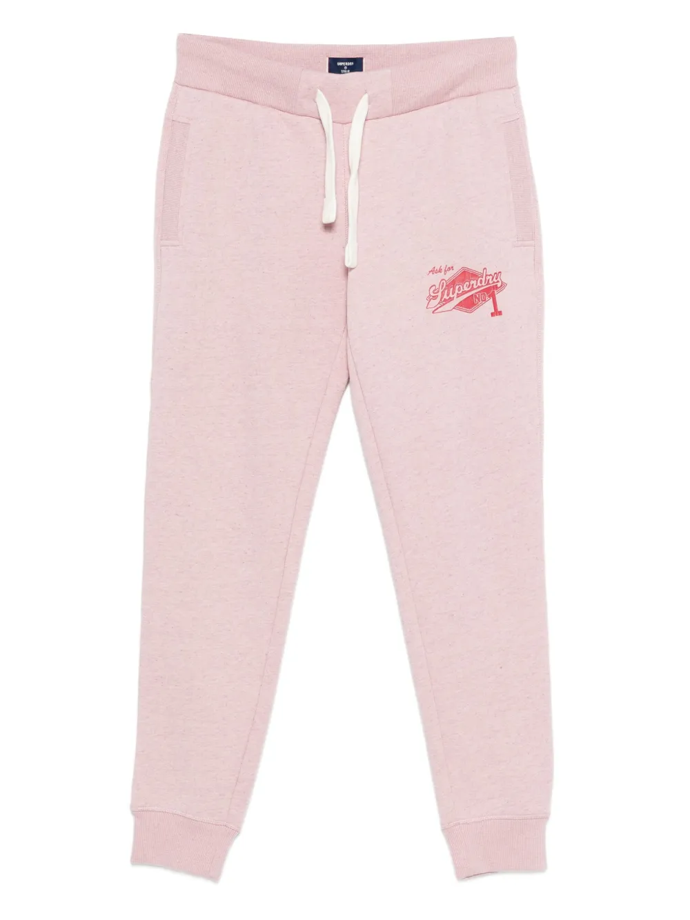 Superdry drawstring-fastening trousers | Pink | Image 1