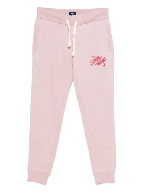 Superdry drawstring-fastening trousers