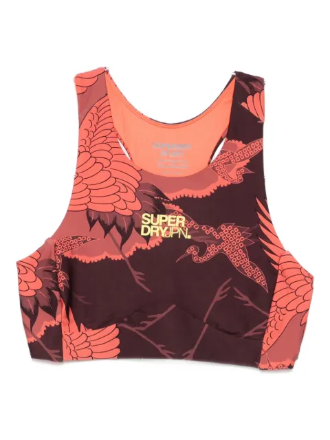 Superdry floral-print top