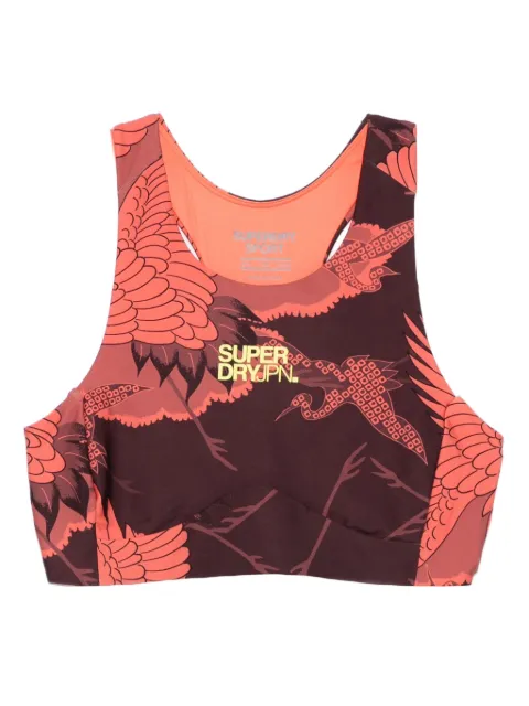 Superdry floral-print top