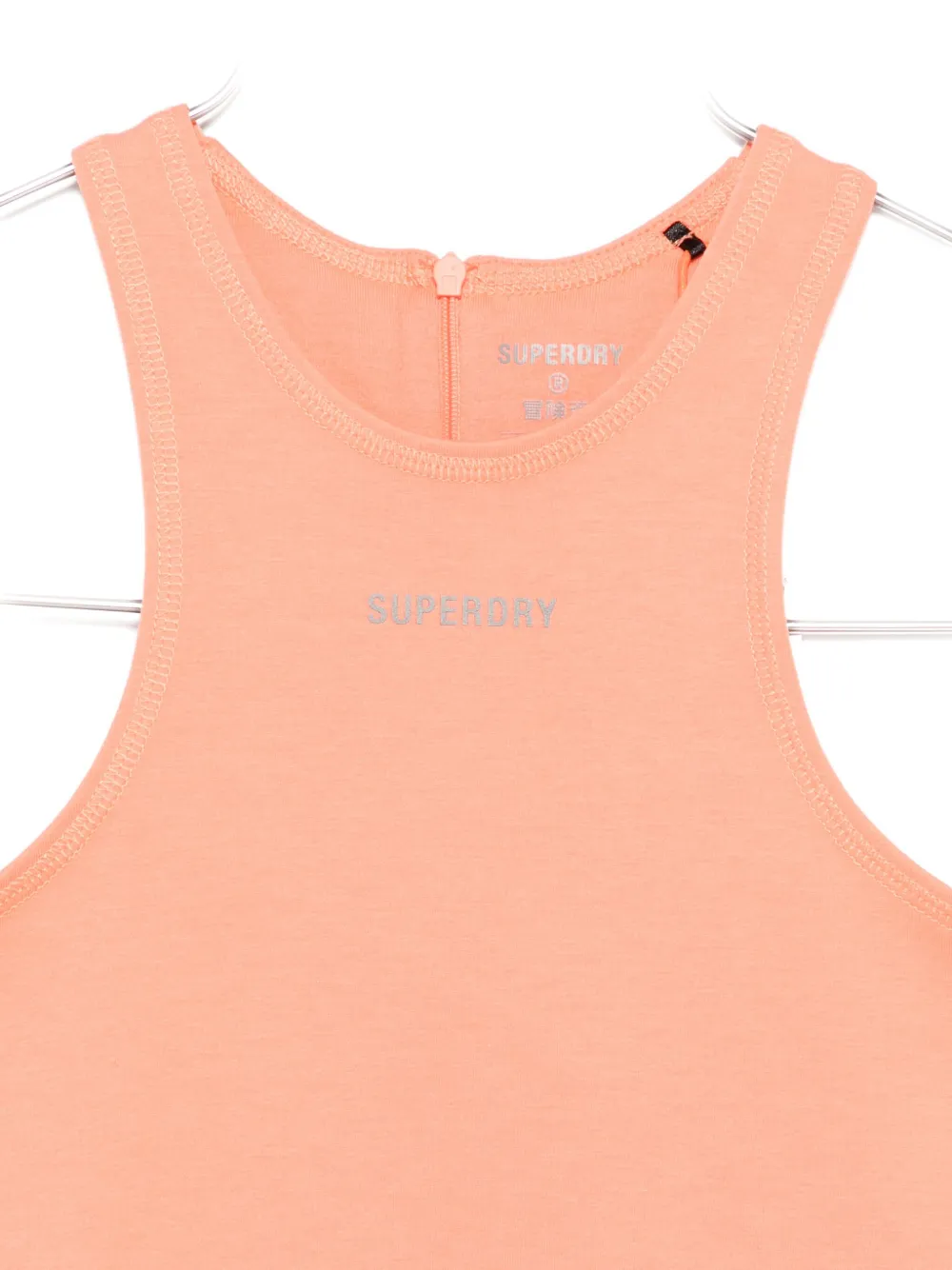 Superdry Logo-print Tank Top In Pink