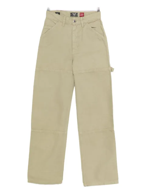 Superdry logo-patch trousers