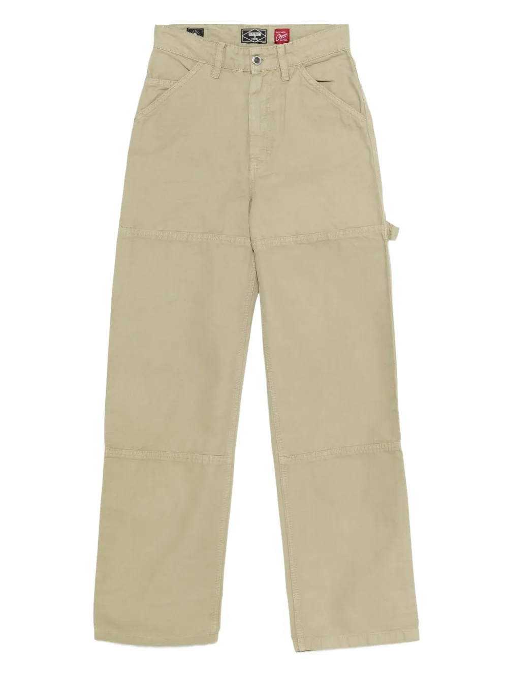 Superdry logo-patch trousers | Green | Image 1
