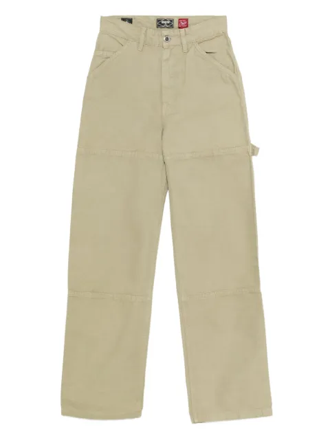 Superdry logo-patch trousers