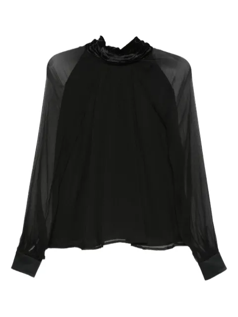 Amen blusa con mangas raglán