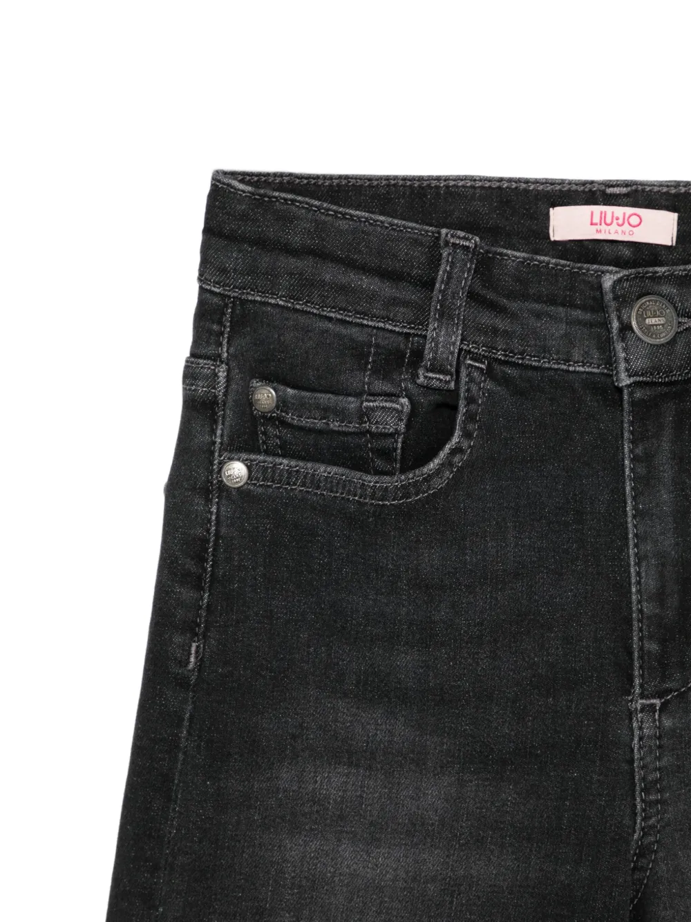 Liu Jo Kids Jeans met 5 zakken Zwart