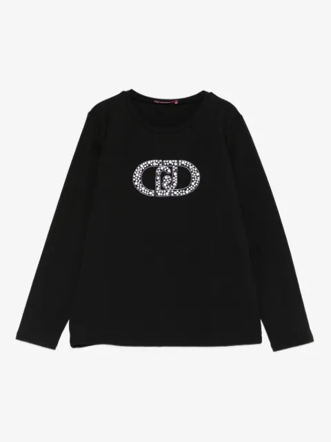 Liu Jo Kids playera con detalle del logo