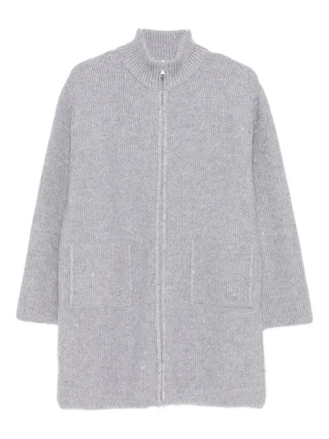 Kangra sequin-embellished cardigan