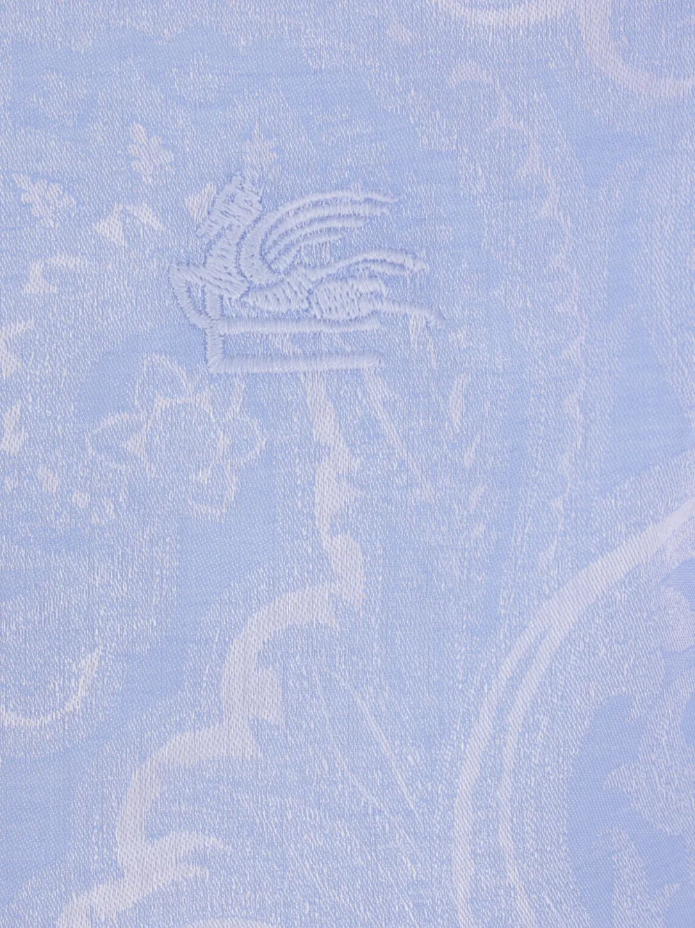 ETRO Overhemd met paisley-jacquard Blauw