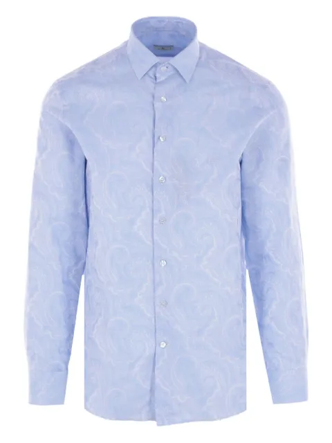 ETRO paisley-jacquard shirt