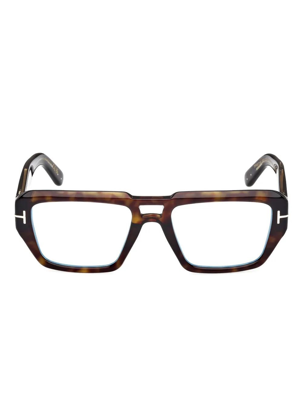 TOM FORD Eyewear square-frame glasses - Marrone