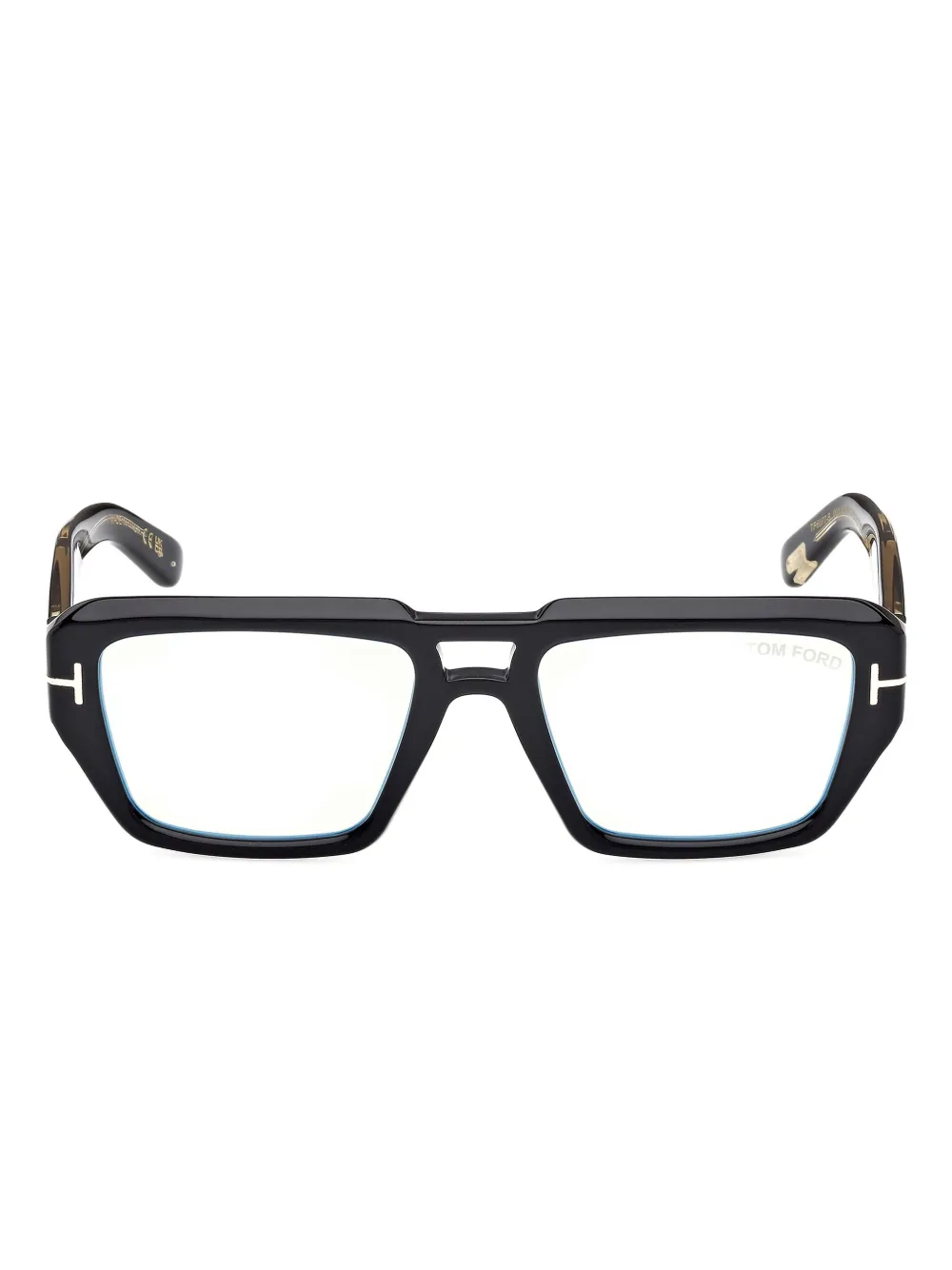 Tom Ford Square-frame Glasses In Black