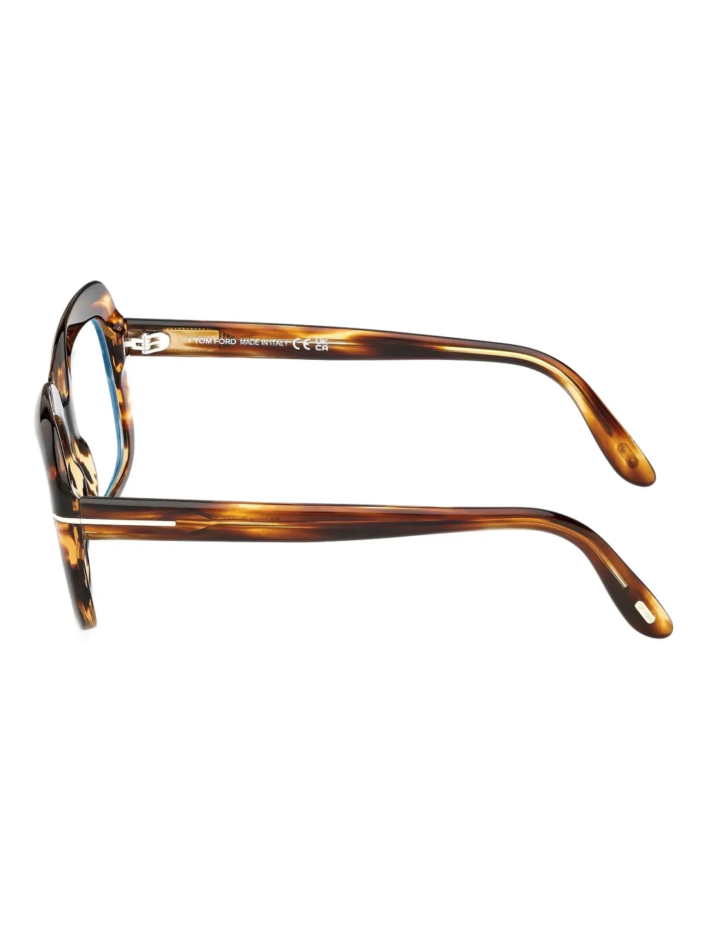 Tom Ford Square-frame Glasses In Brown