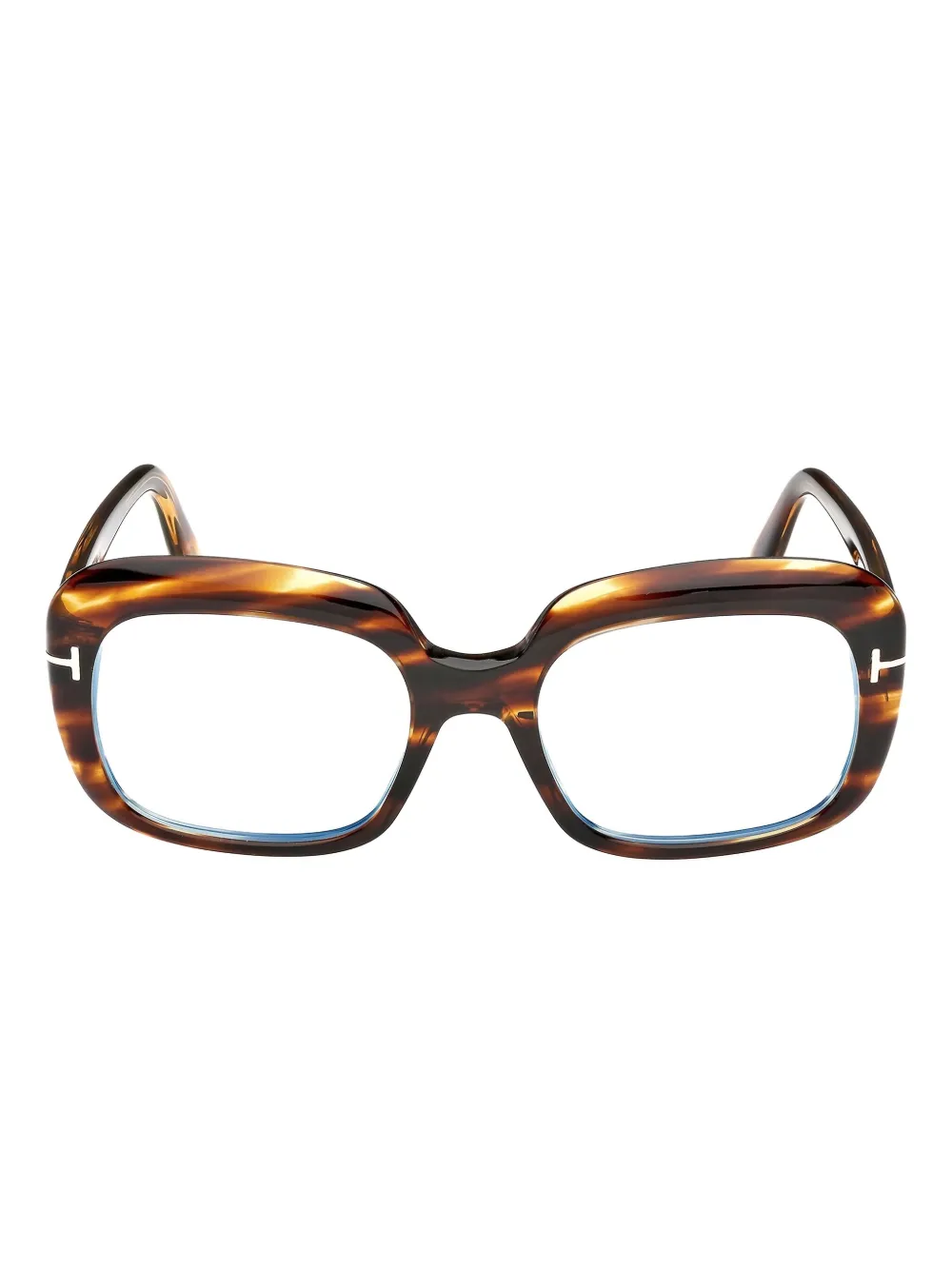 TOM FORD Eyewear square-frame glasses | Brown | Image 1