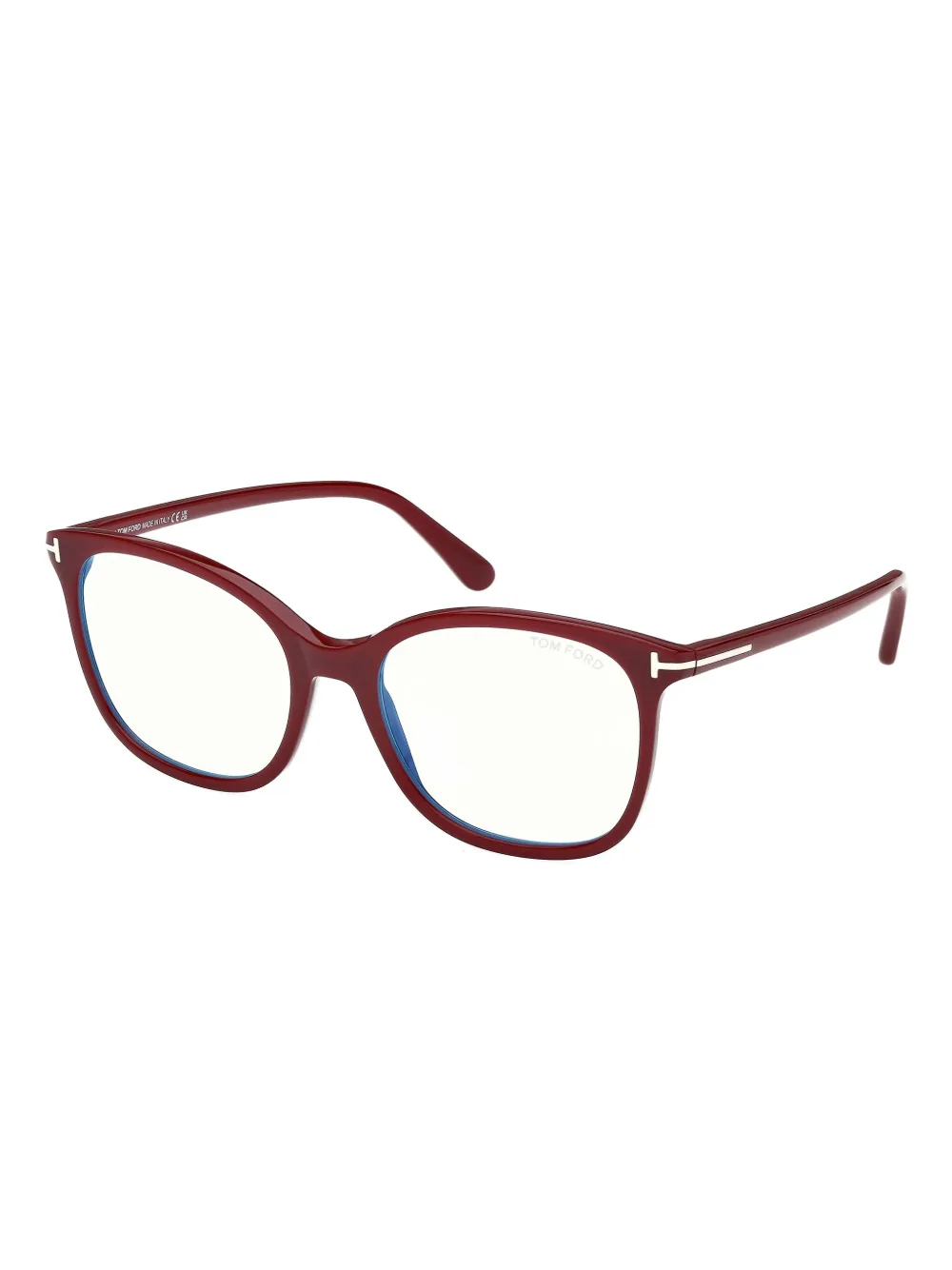 TOM FORD Eyewear hinge-detail round glasses | Image 2
