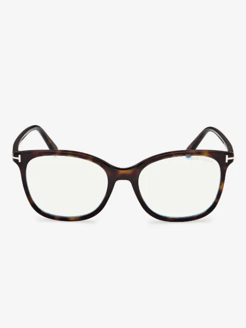 TOM FORD Eyewear Eckige Brille mit Scharnier-Detail