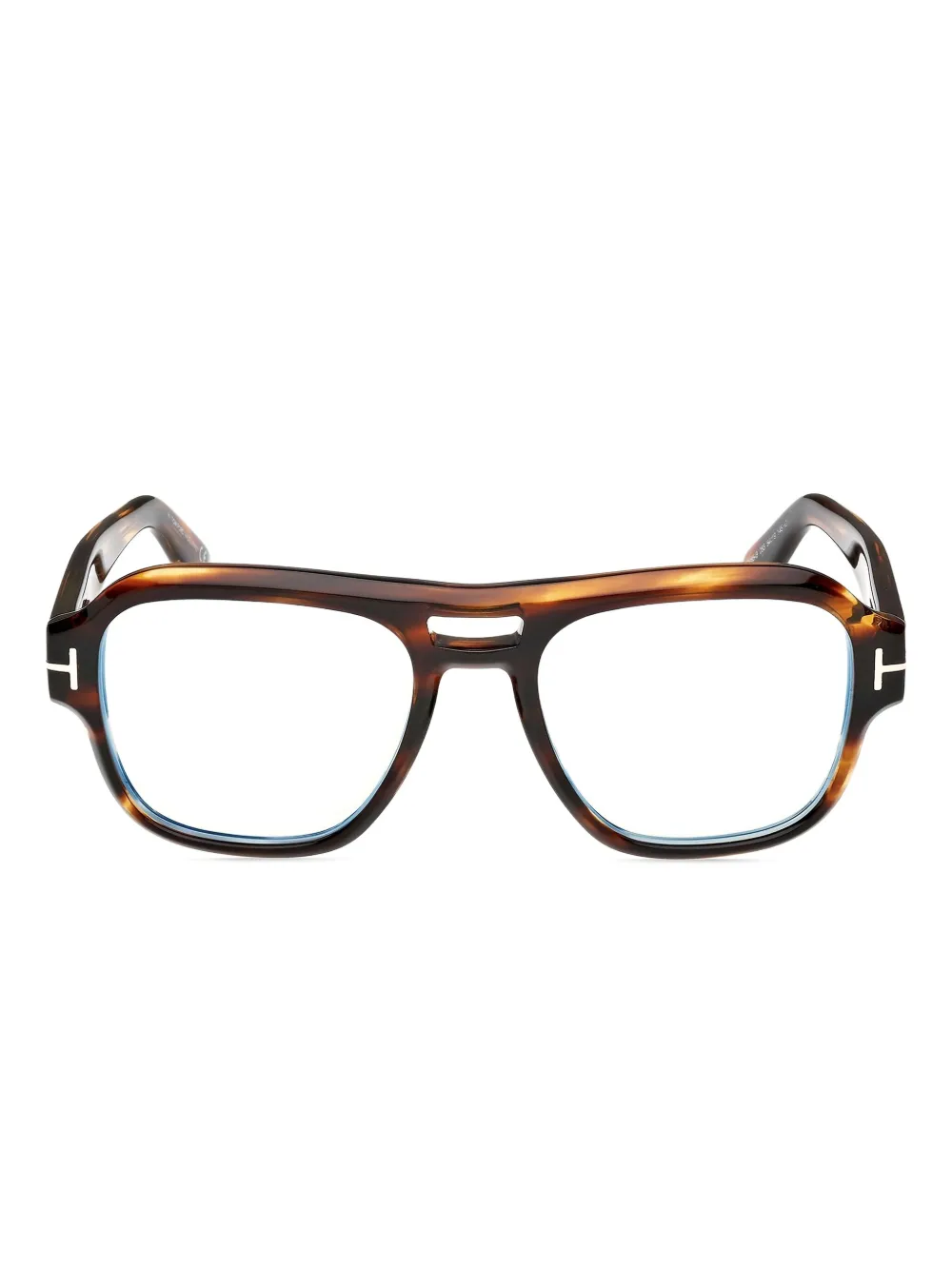 TOM FORD Eyewear lunettes de vue à double pont | marron | Image 1