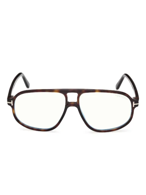 TOM FORD Eyewear pilot-frame hinge-detail glasses