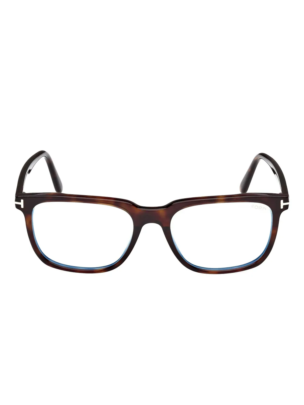 Tom Ford Geometric Flat Mirror In Brown