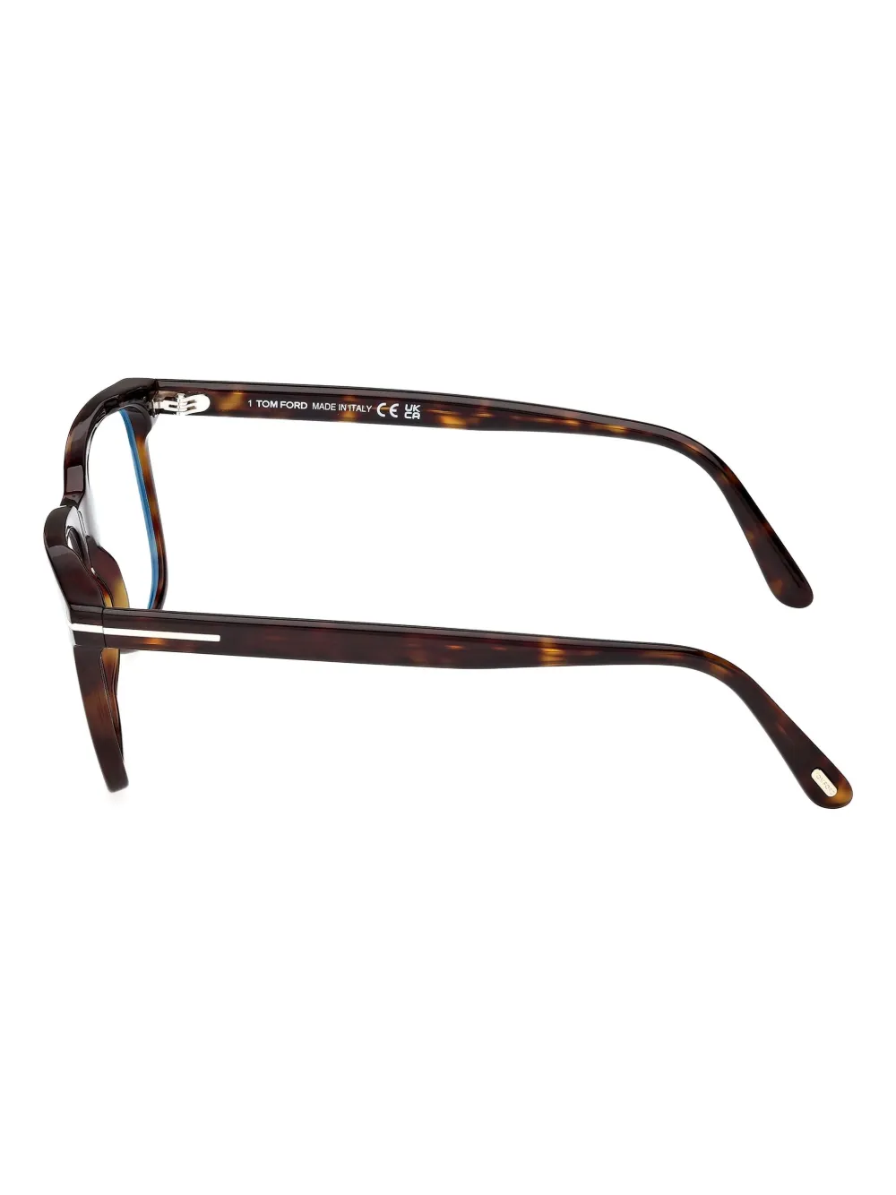 Tom Ford Geometric Flat Mirror In Brown